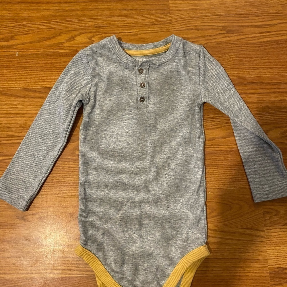 Okie Dokie Long Sleeve Baby Body Suit 24 Months (GA)